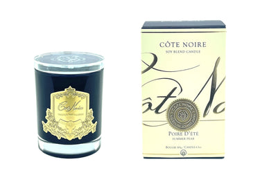 Soy Blend Candle - 185g - Gold - Summer Pear - CGG18514 (Carton of 6)